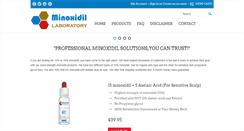 Desktop Screenshot of minoxidillaboratory.com